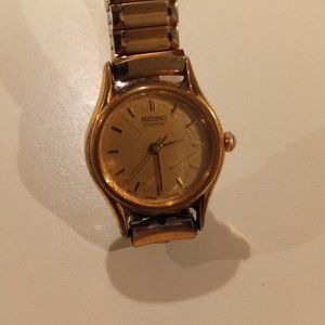 Vintage Gold Ladies Seiko Quartz Watch